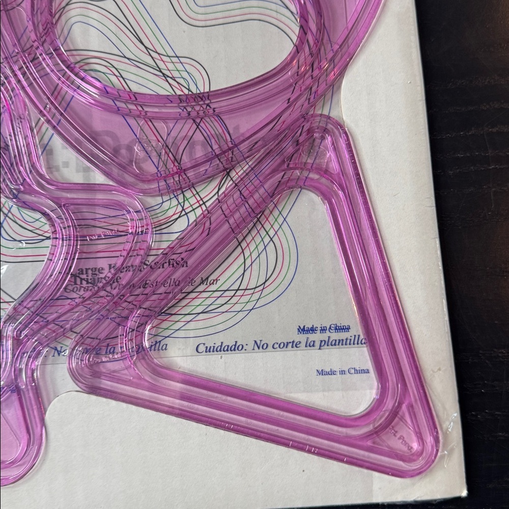 NEW Creative Memories Cutting System 3 Jazzy Patterns Heart, Triangle, Starfish - Picture 6 of 6